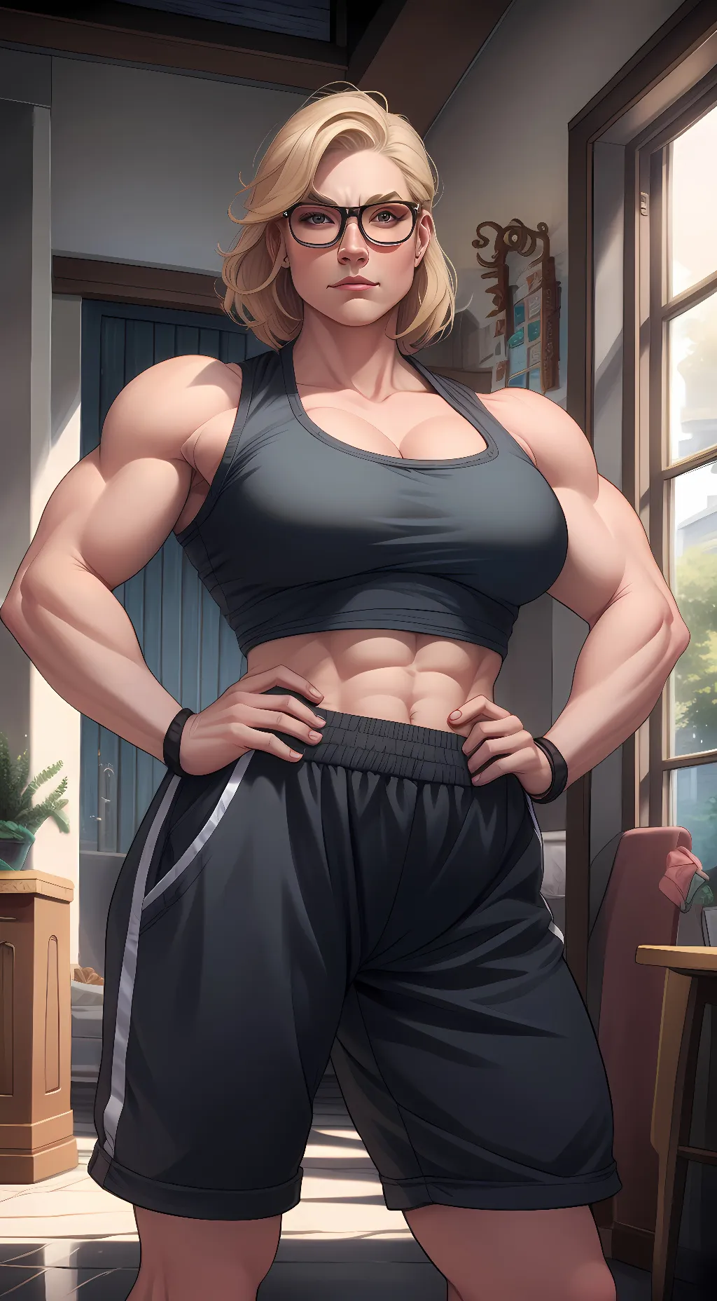 ai character: Helga background