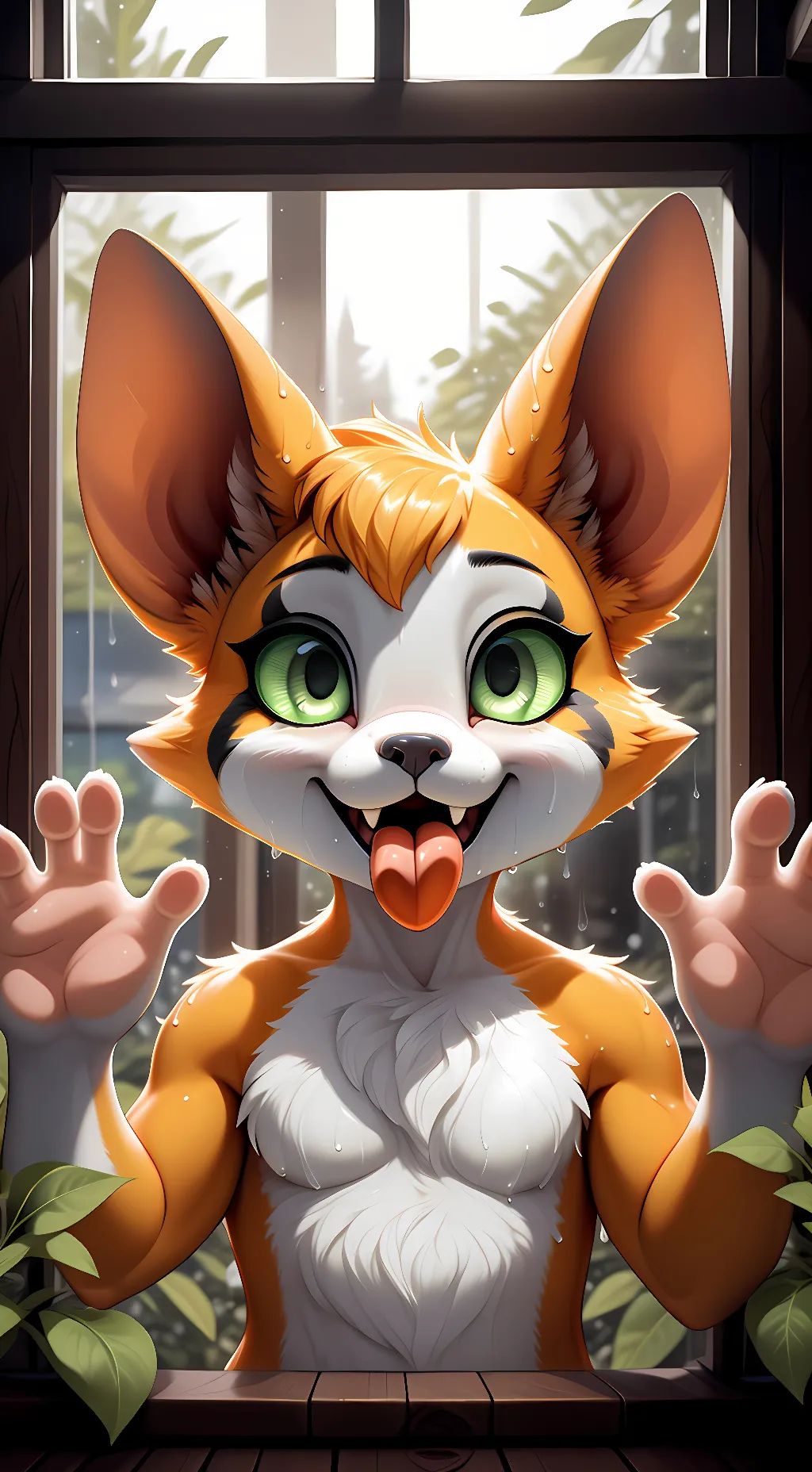 ai character: Pumpkin background
