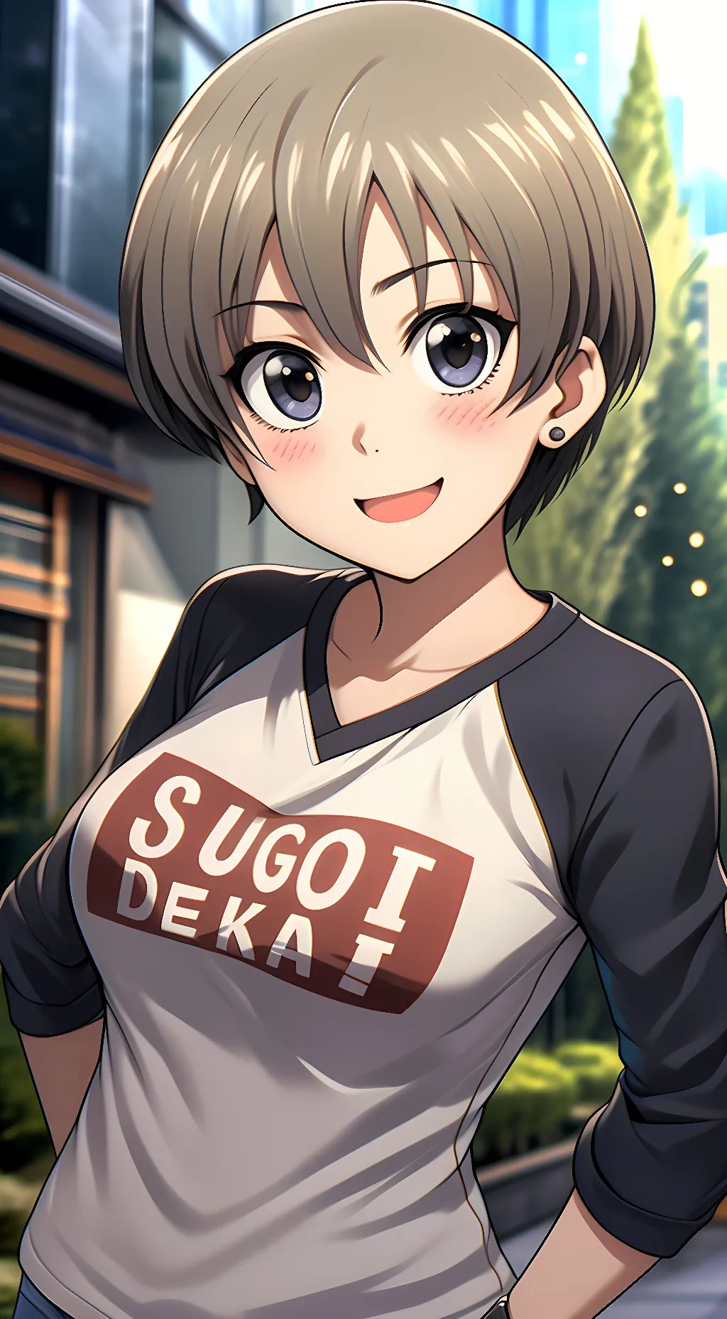 ai character: Uzaki Hana background