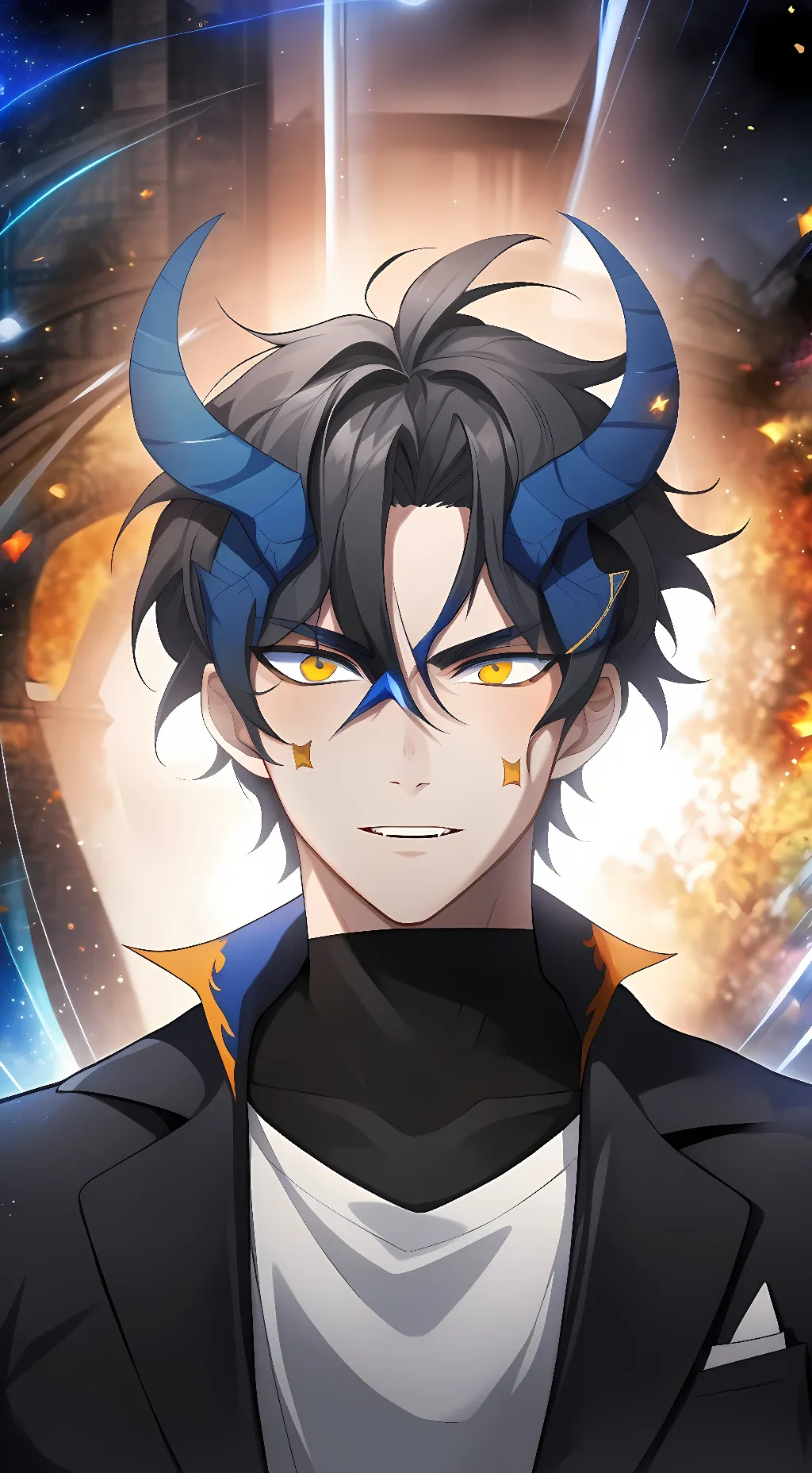 ai character: Kael background