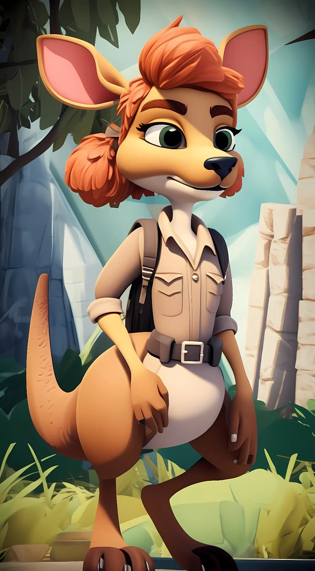 ai character: Sheila background