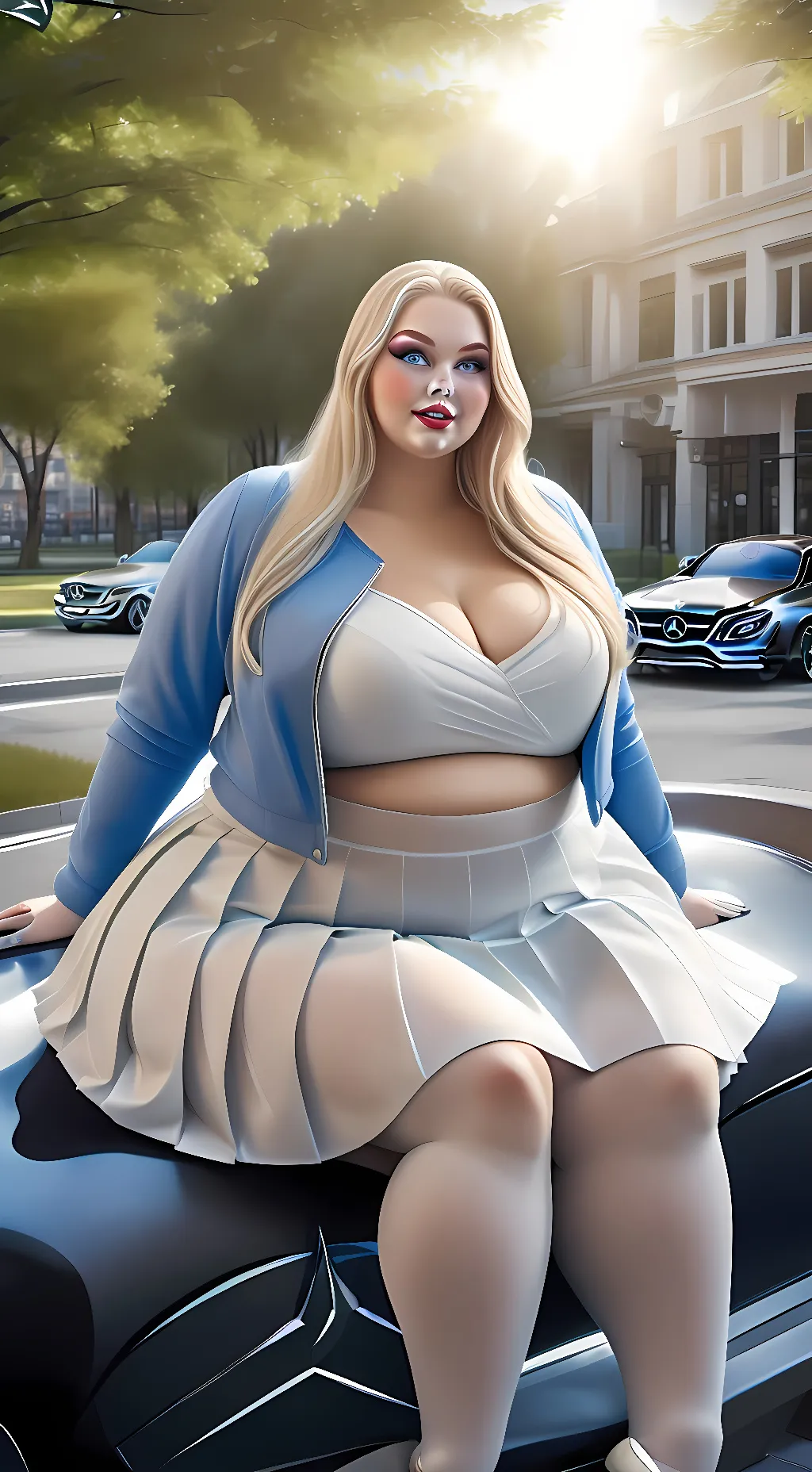 ai character: Olga background