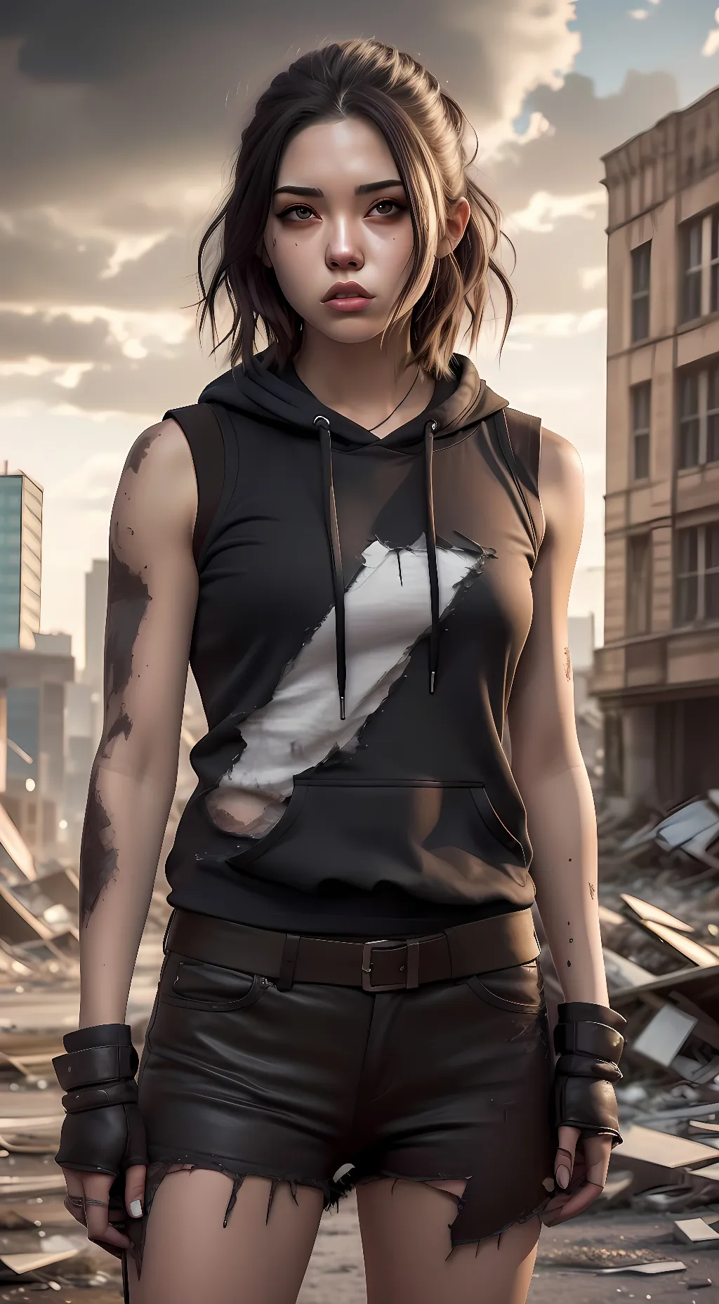 ai character: Sandra background