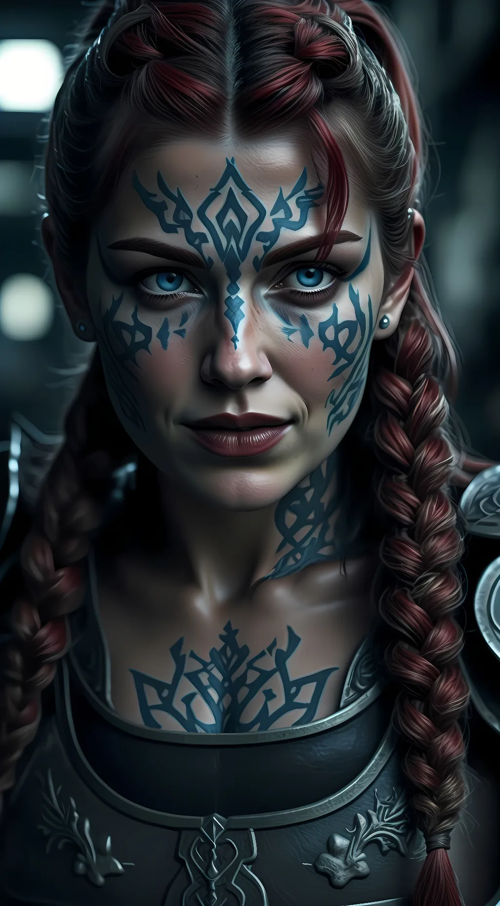 ai character: Olga background