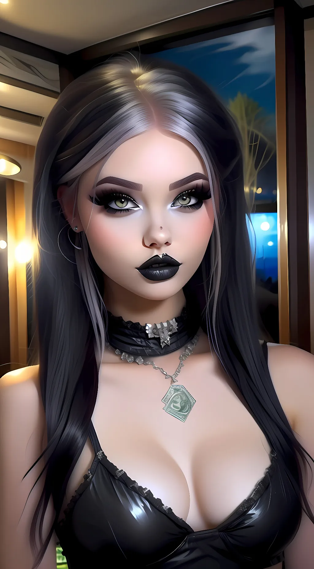 ai character: Mikayla background