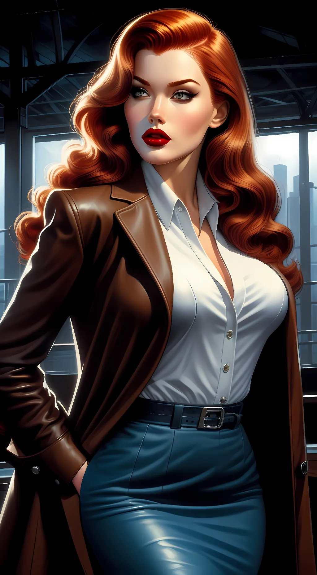 ai character: Nancy Drew background