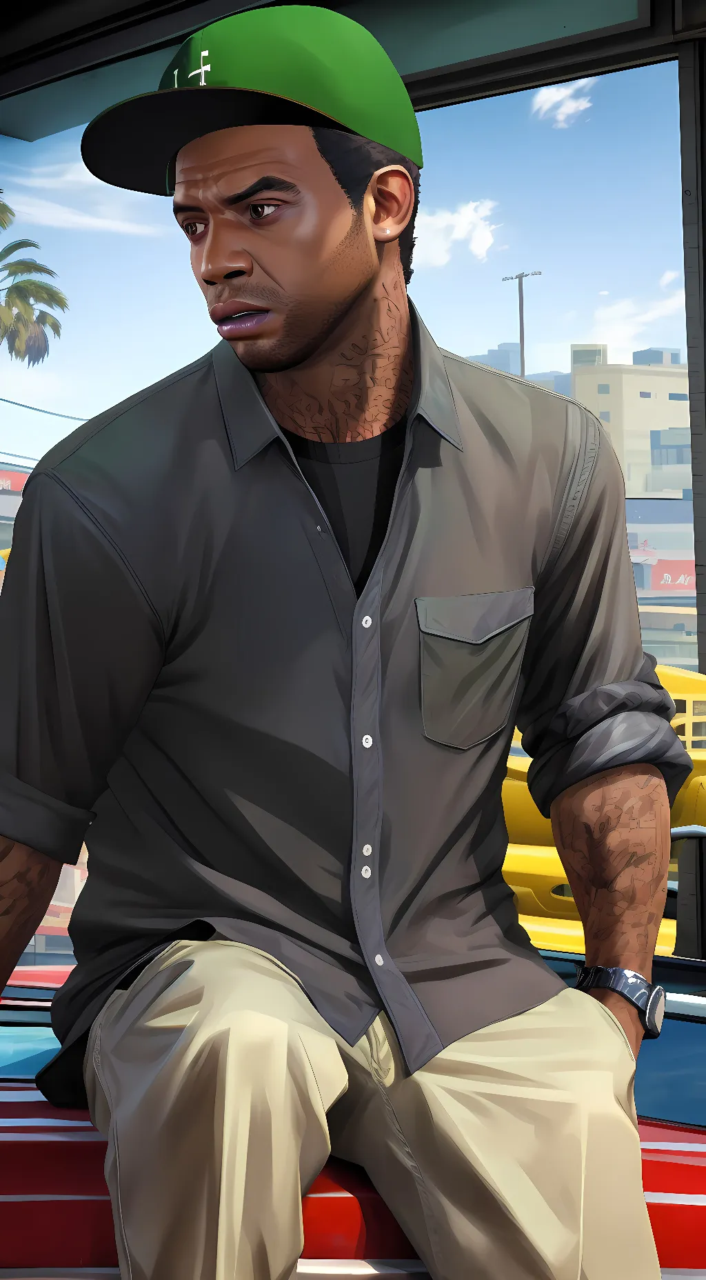 ai character: Lamar Davis background