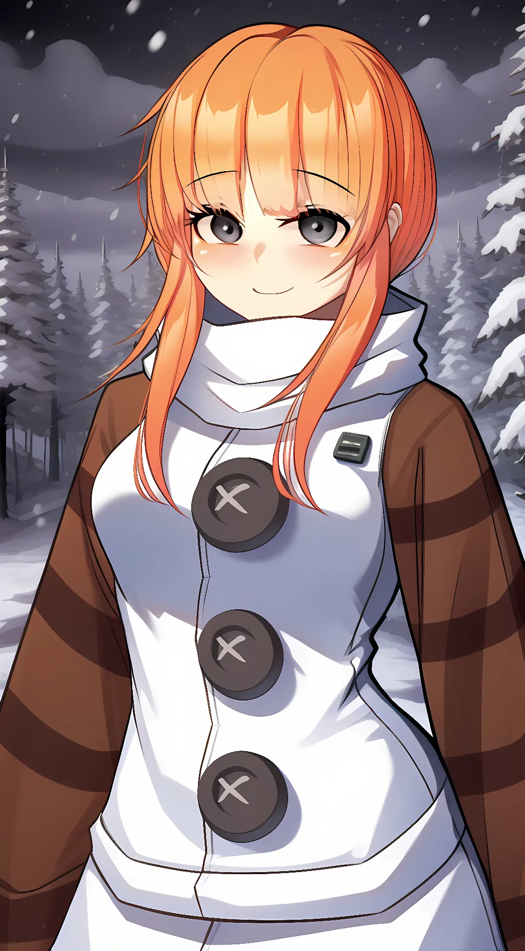 ai character: Snow-Golem(MC) background