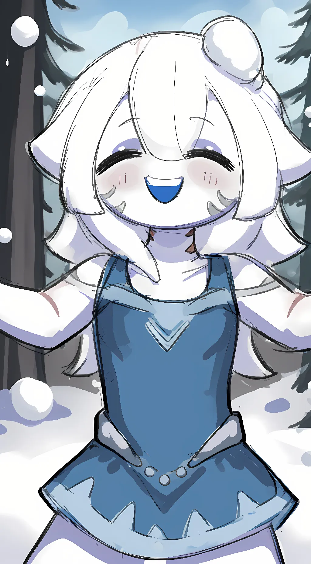 ai character: Ghastling(MC) background