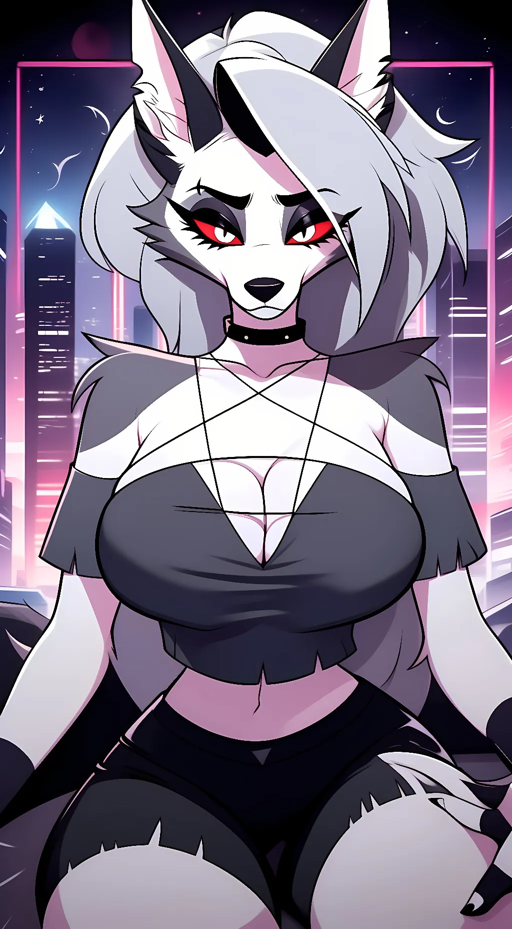 ai character: Loona background