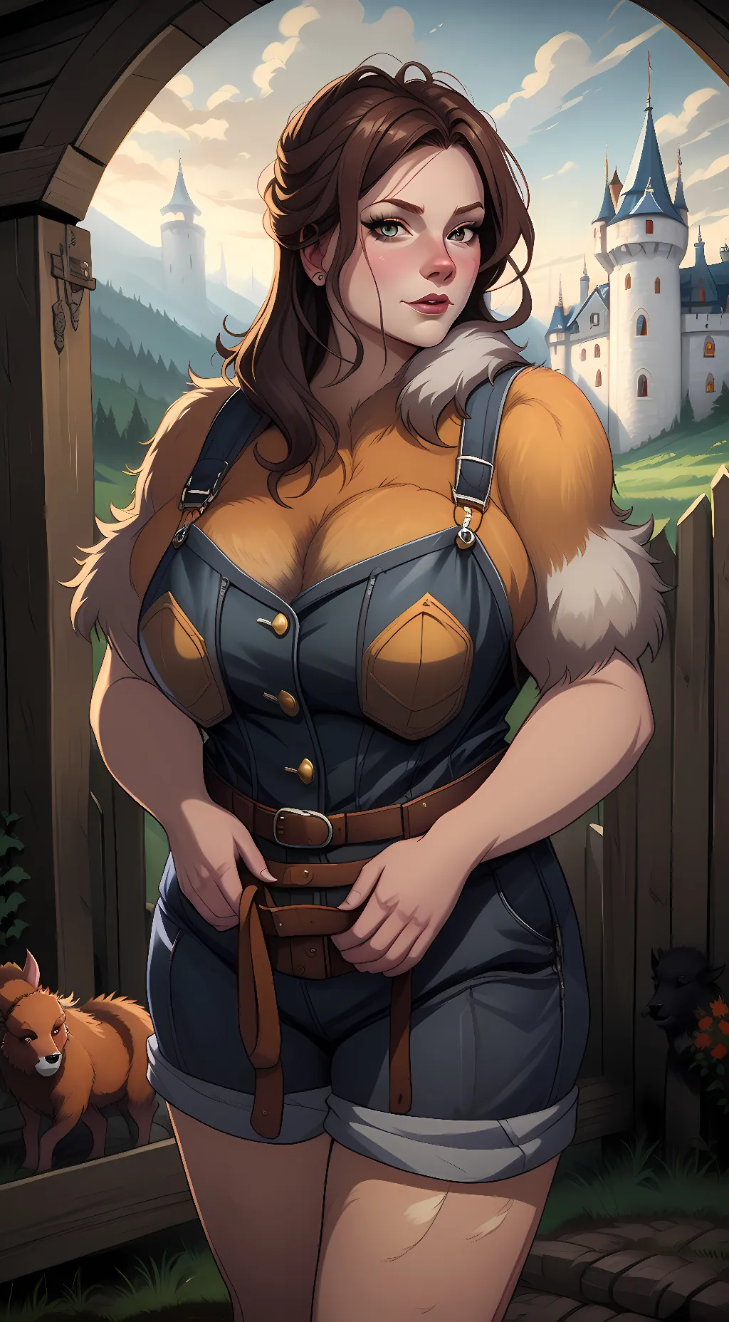 ai character: Linett beastfriend background