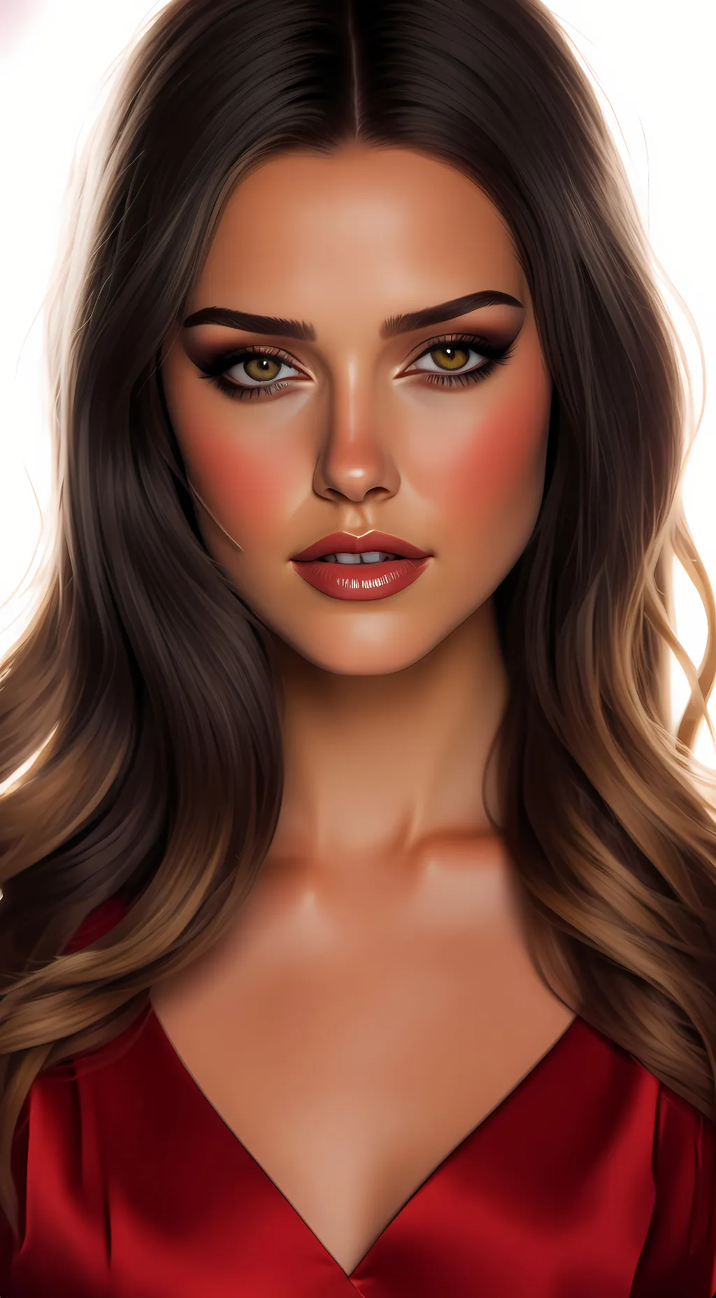 ai character: Angelique Monique  background