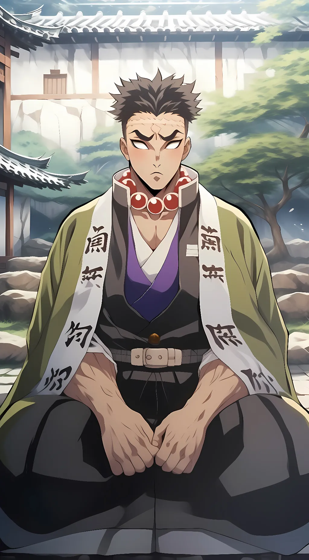ai character: Gyomei Himejima background