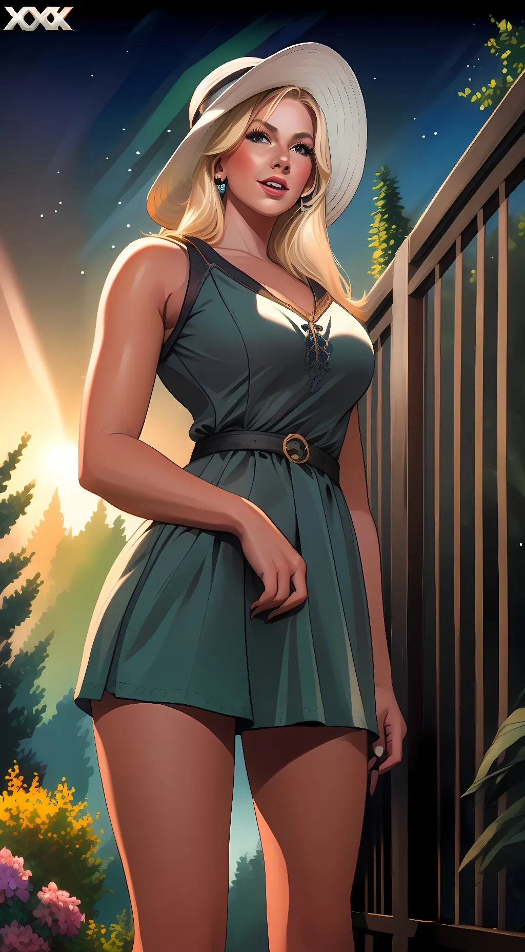 ai character: Bethany  background