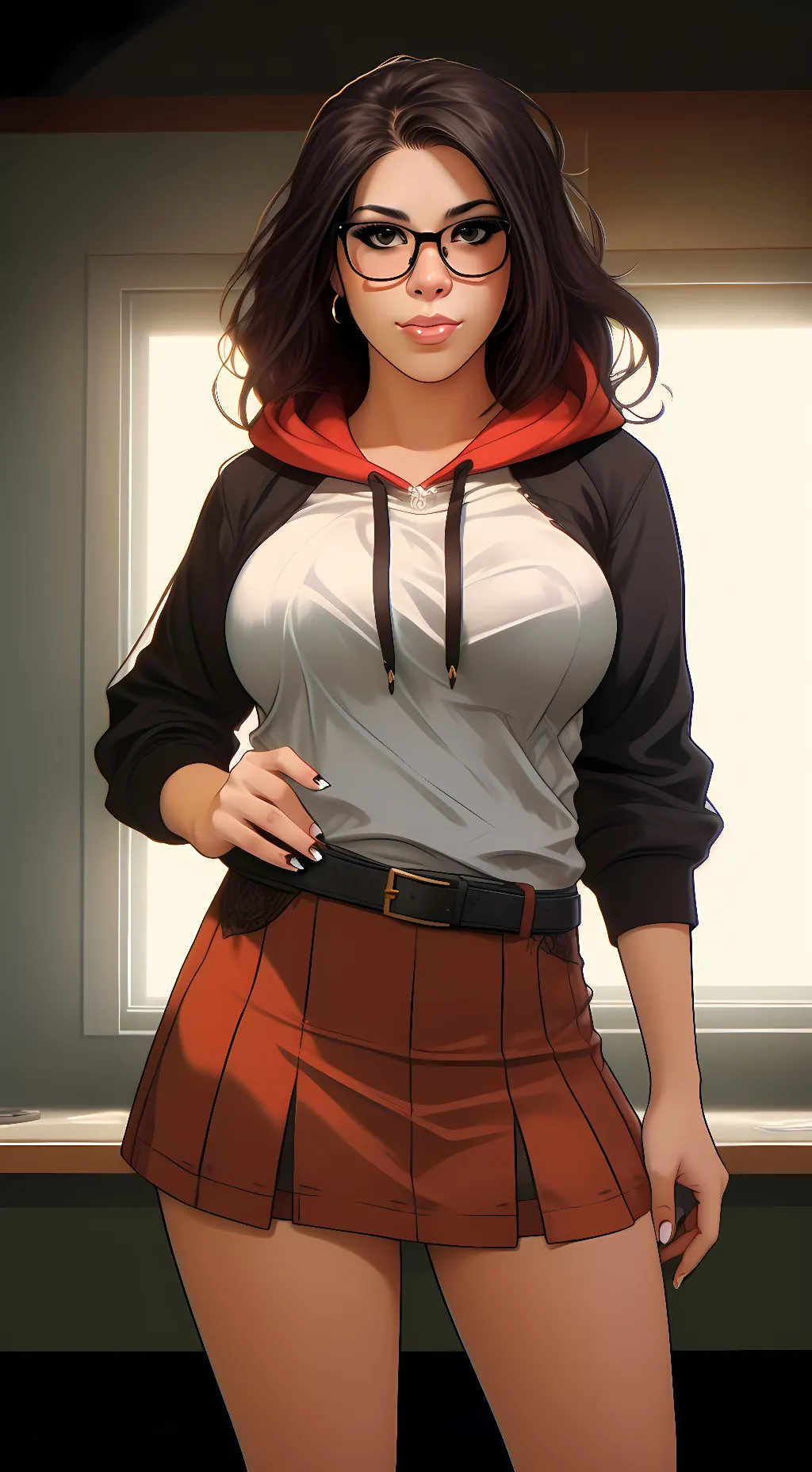ai character: Mikayla  background