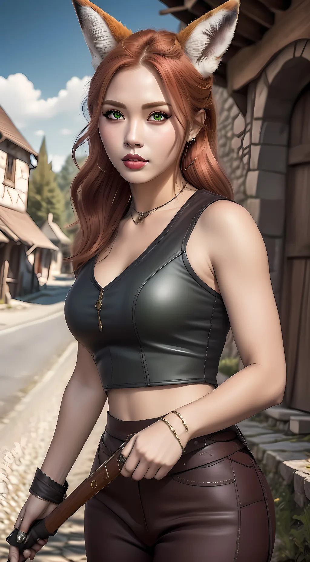 ai character: Faye background
