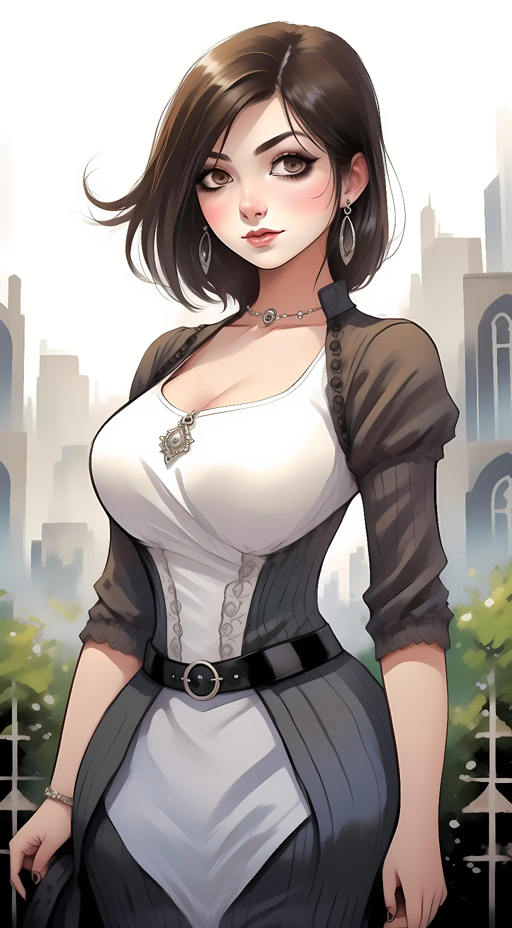 ai character: Valentina  background