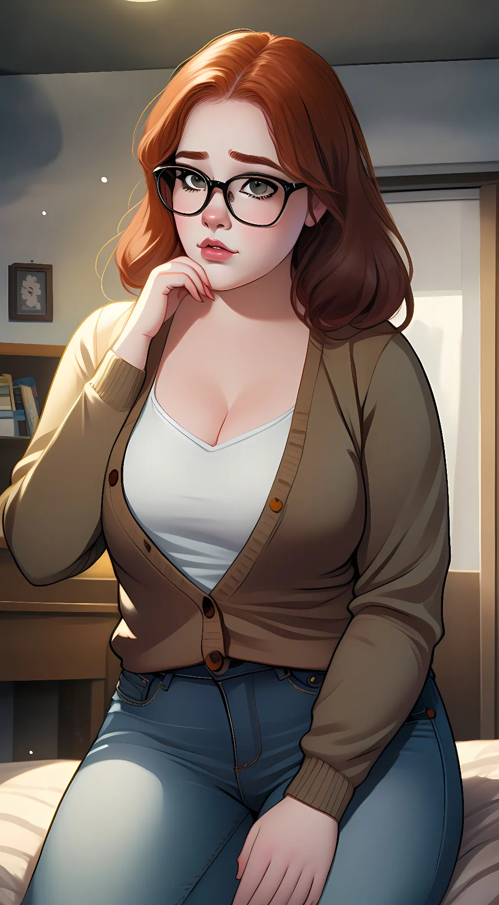 ai character: Abigail  background