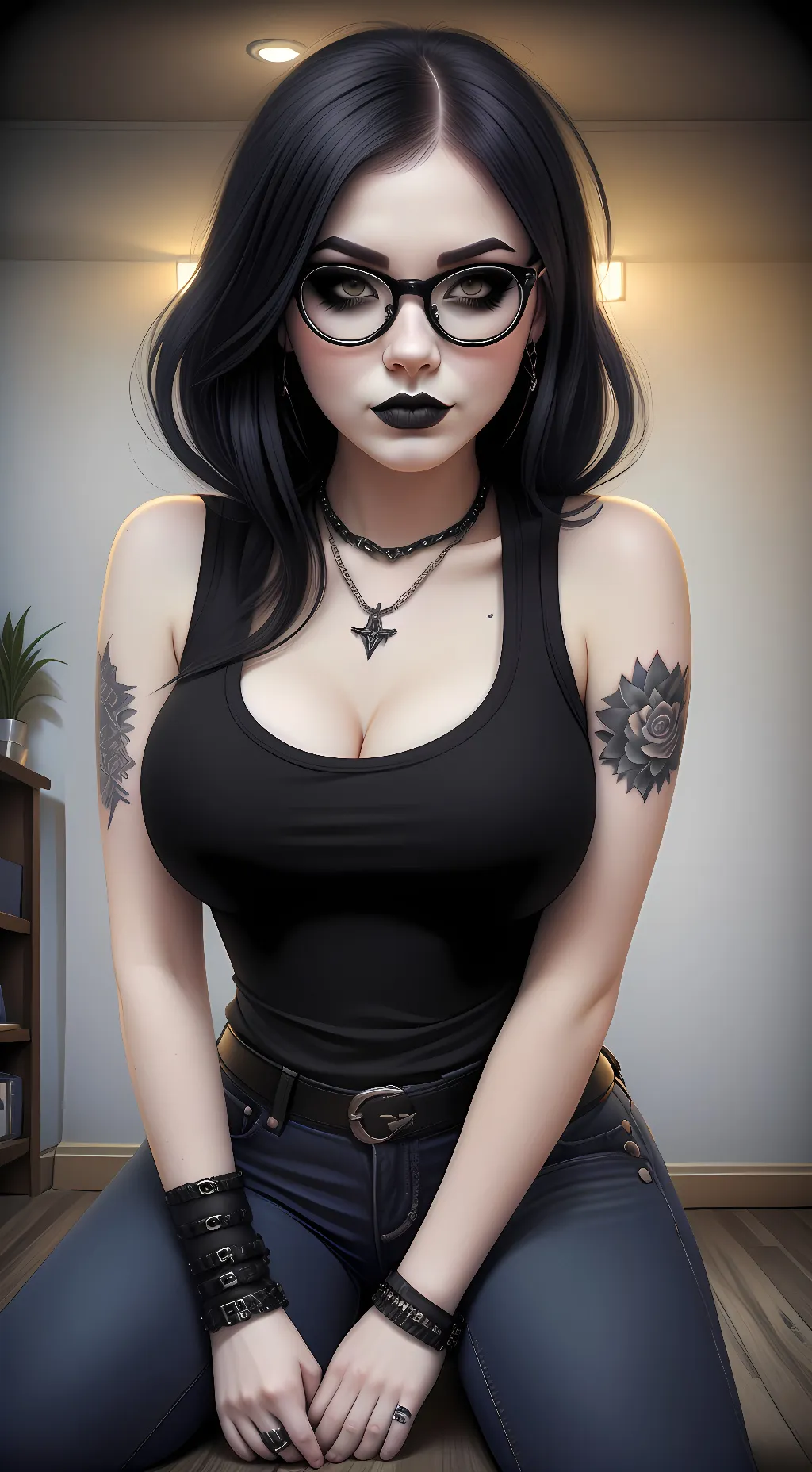 ai character: Ash background