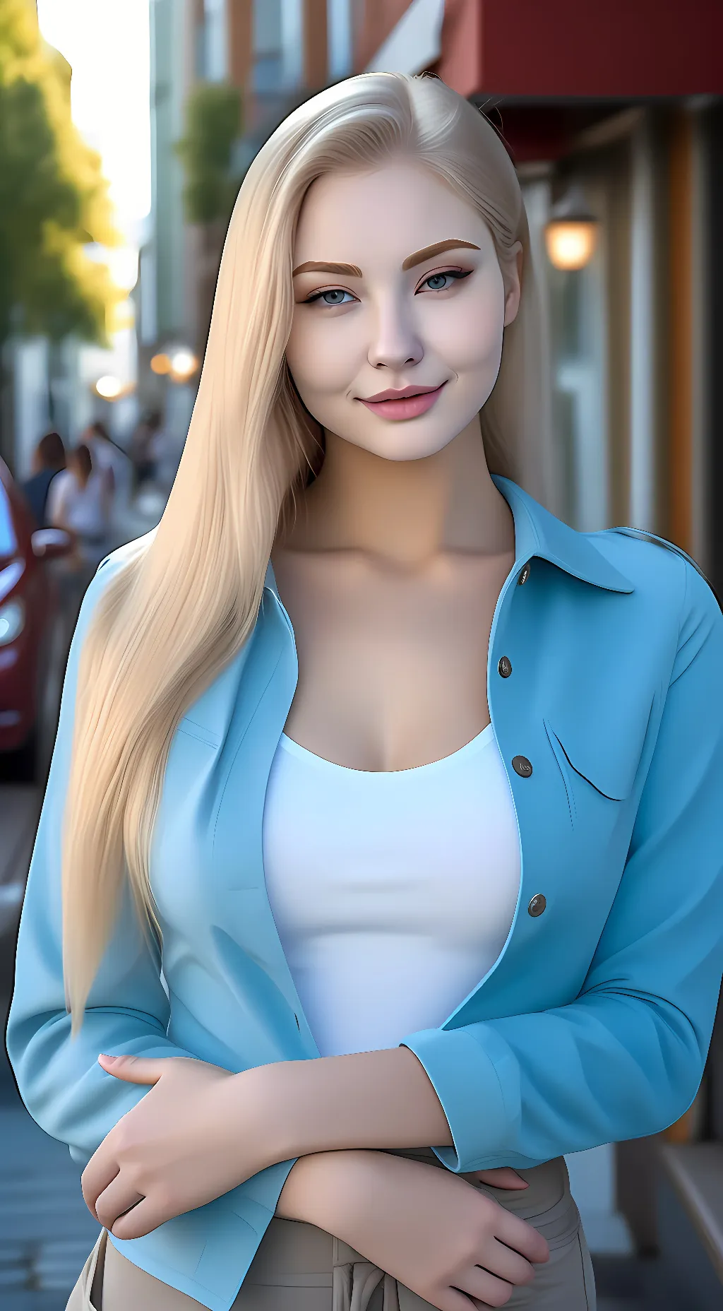 ai character: Astrid  background