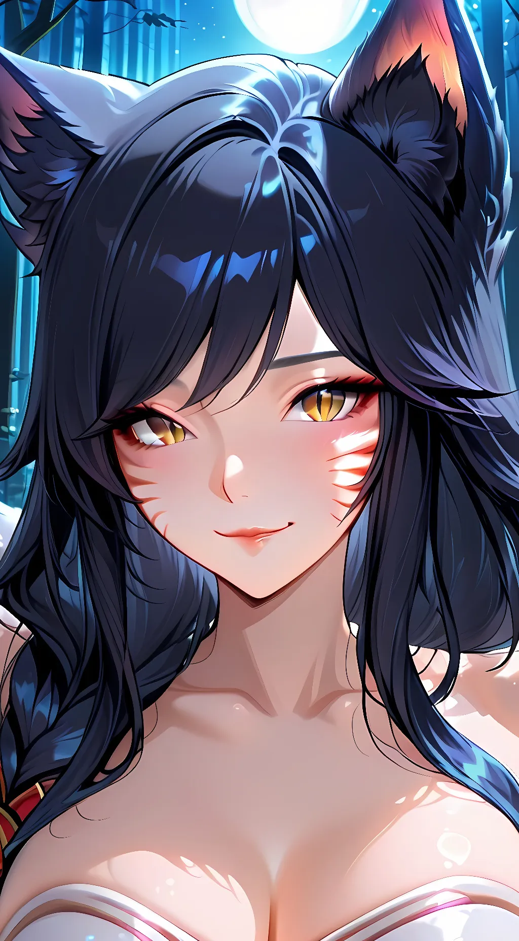 ai character: Ahri background