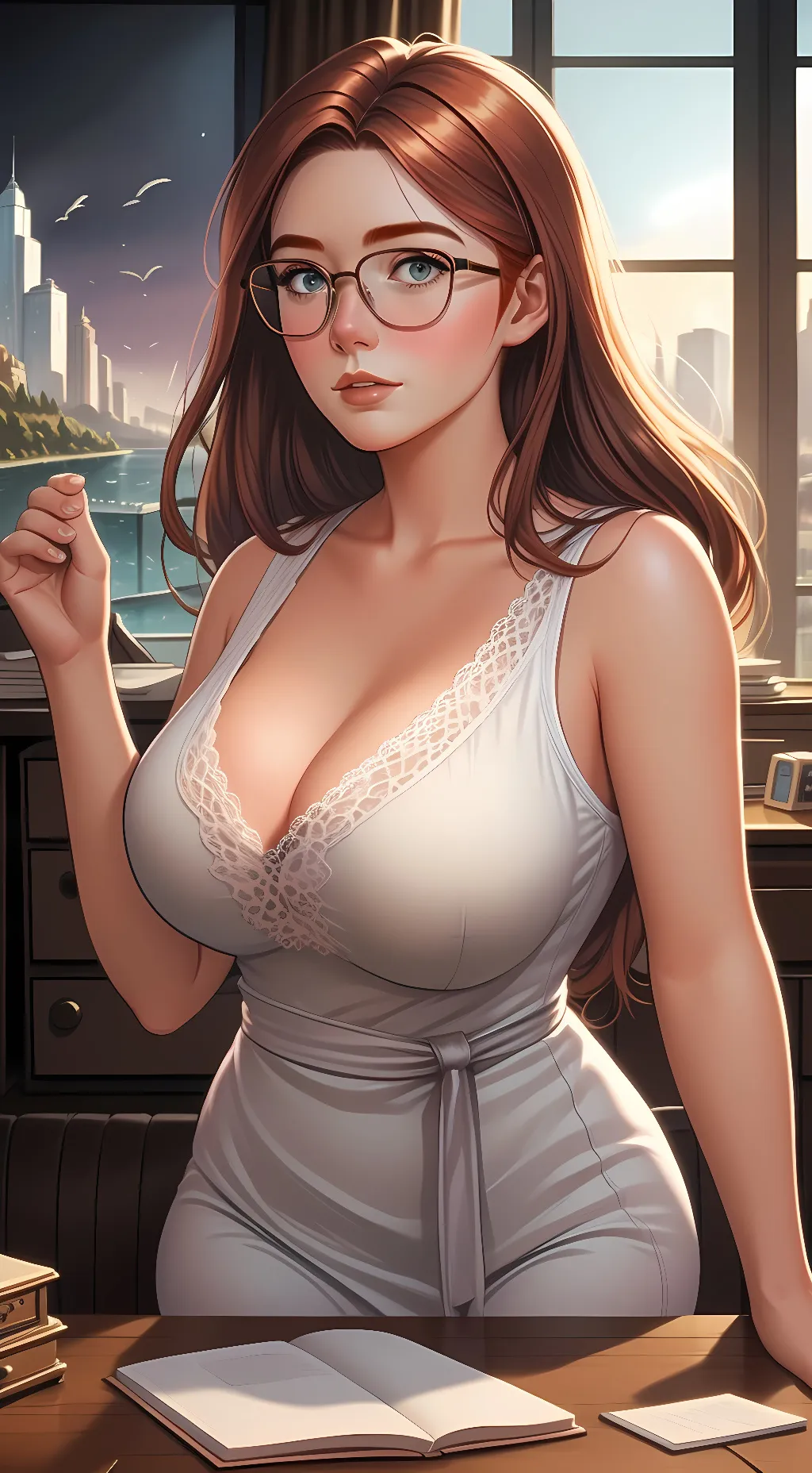 ai character: Evangeline background