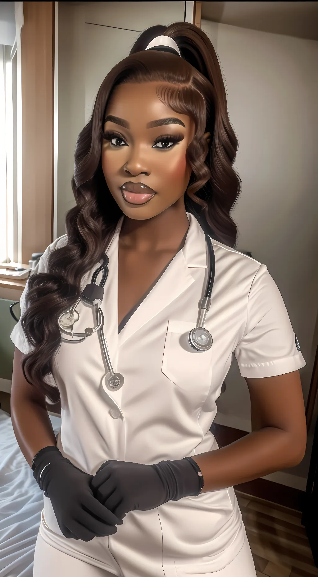 ai character: Londyn💙 background