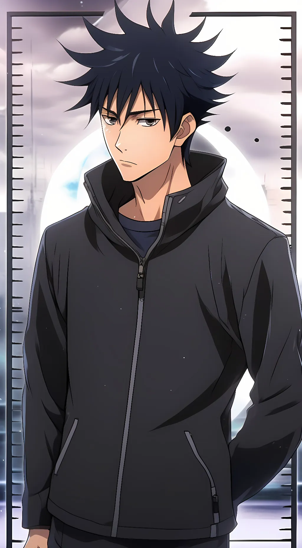 ai character: Megumi Fushiguru  background