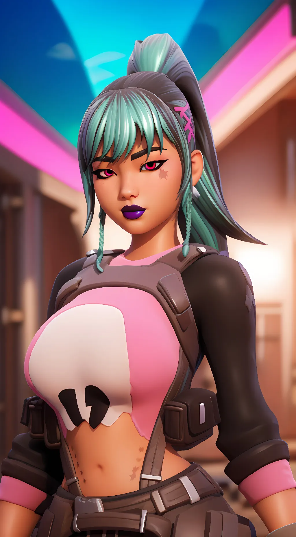 ai character: Syd(Fortnite) background