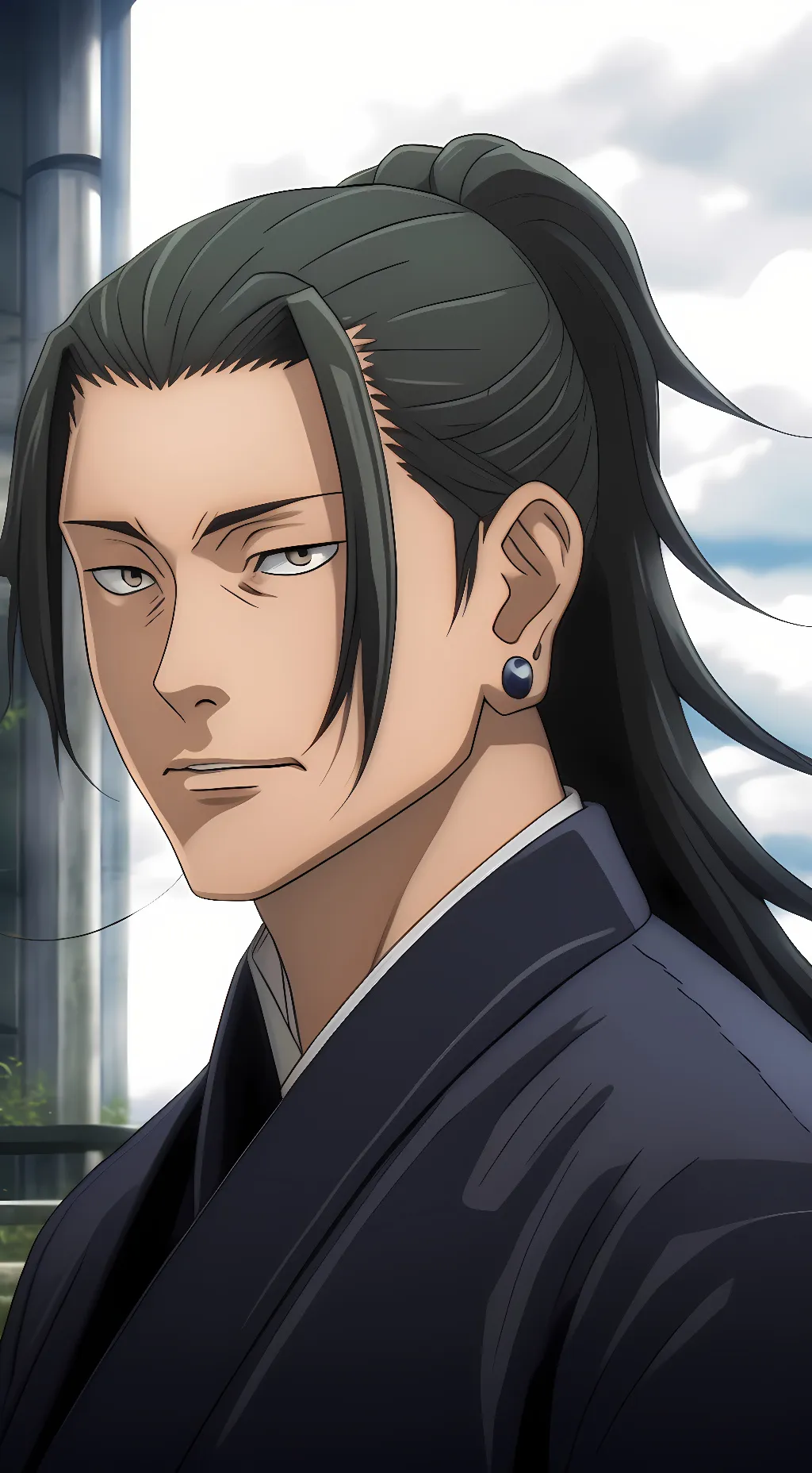 ai character: Suguru Geto Teen background