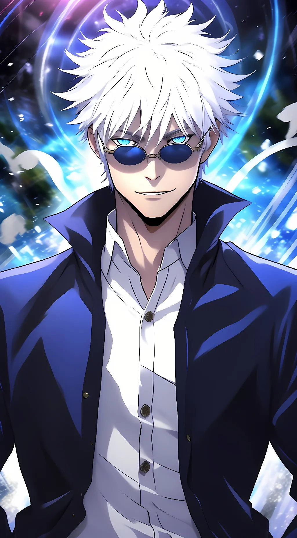 ai character: Satoru Gojo background