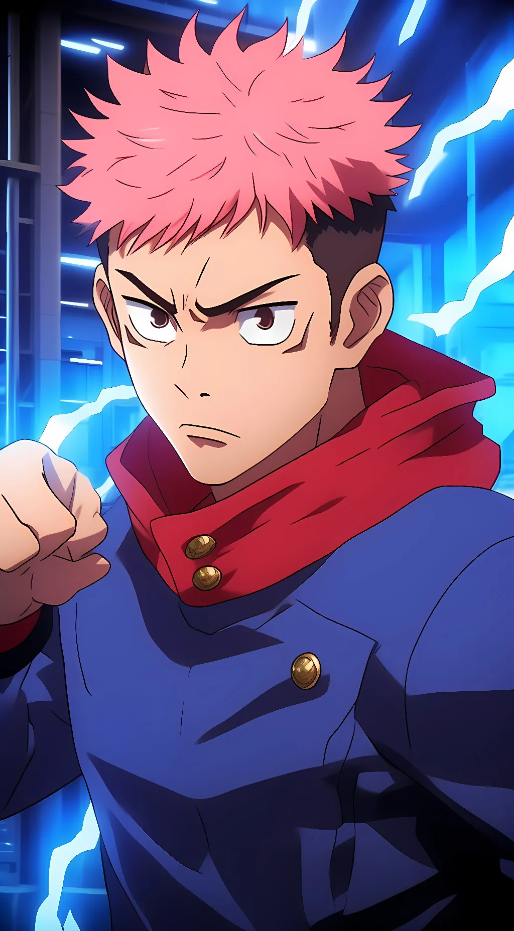 ai character: Yuji Itadori  background