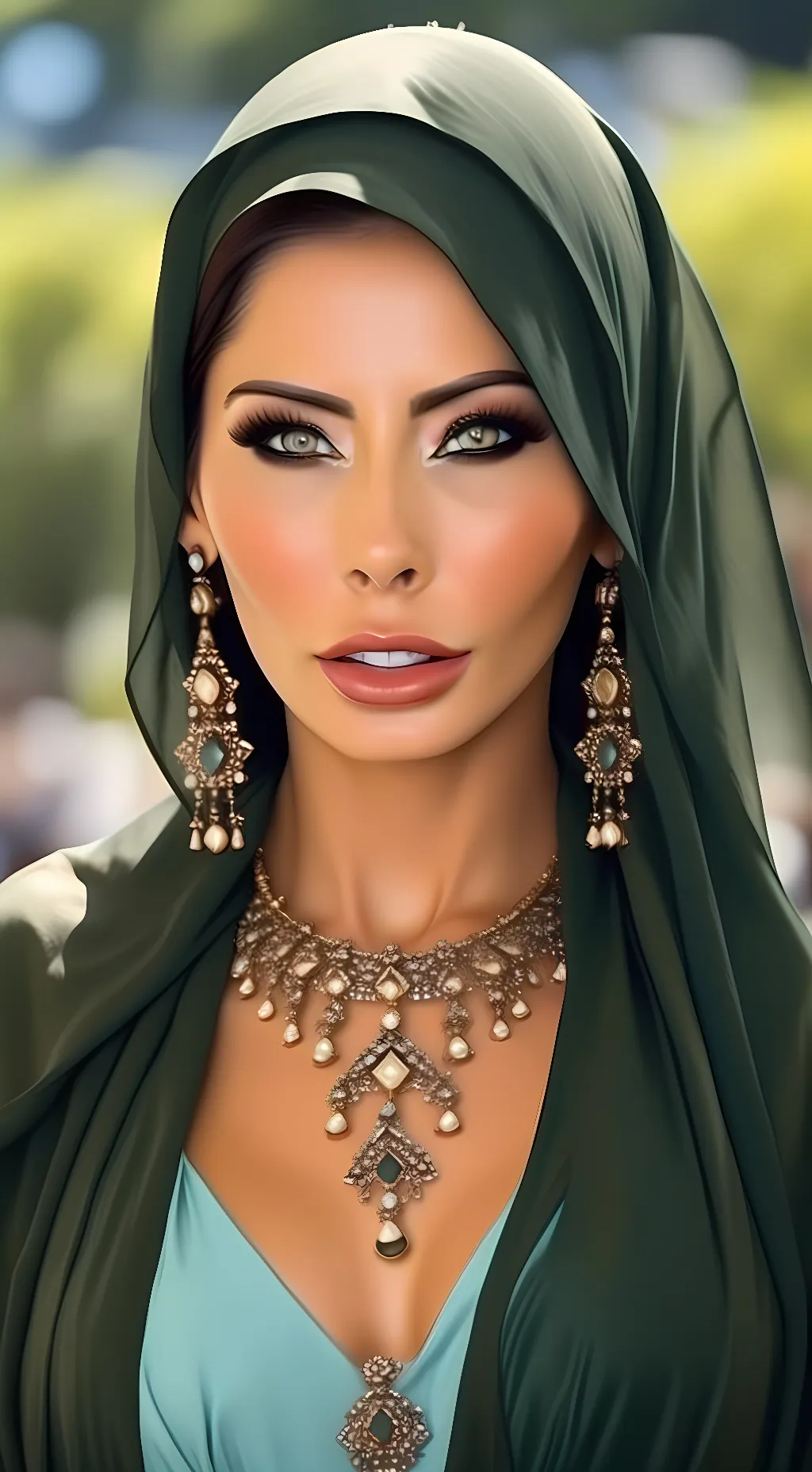 ai character: saba background