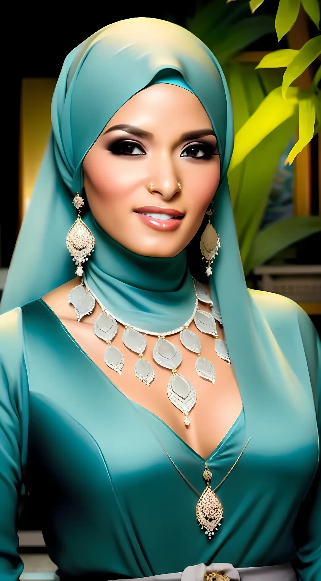 ai character: naila background