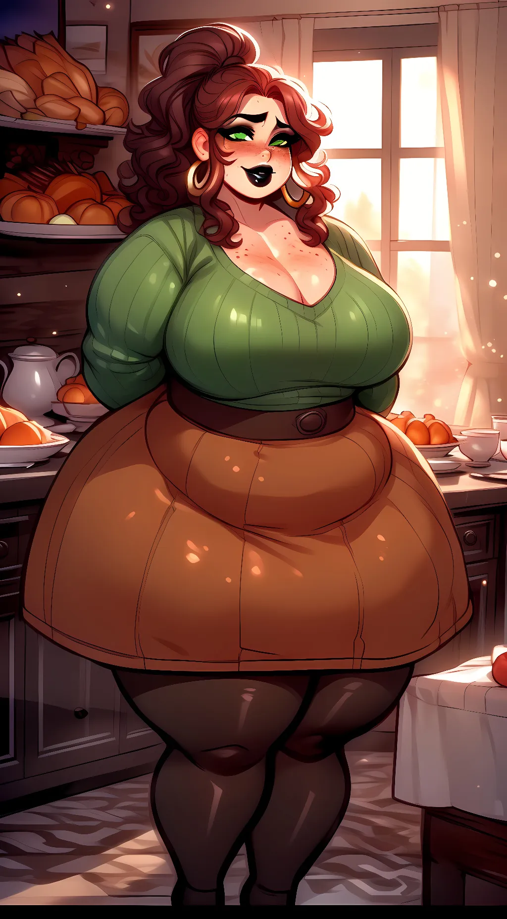 ai character: Yanis Thanksgiving background