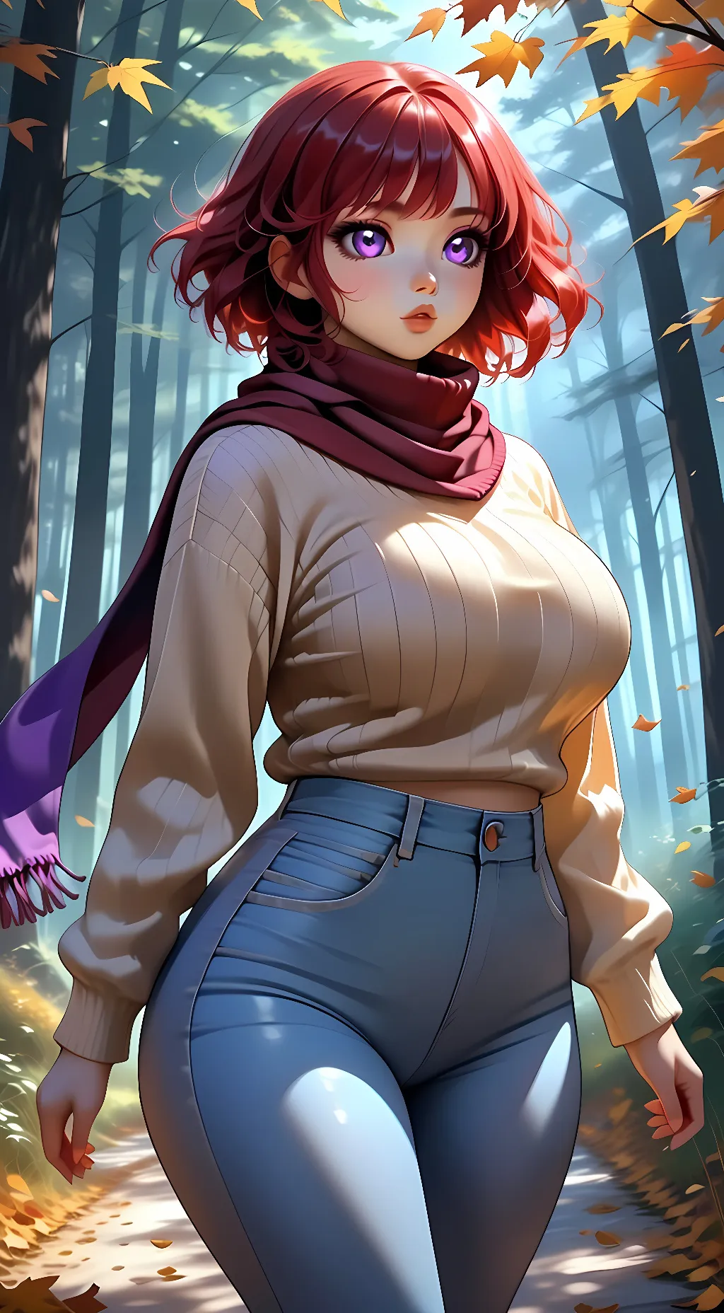 ai character: Rose background