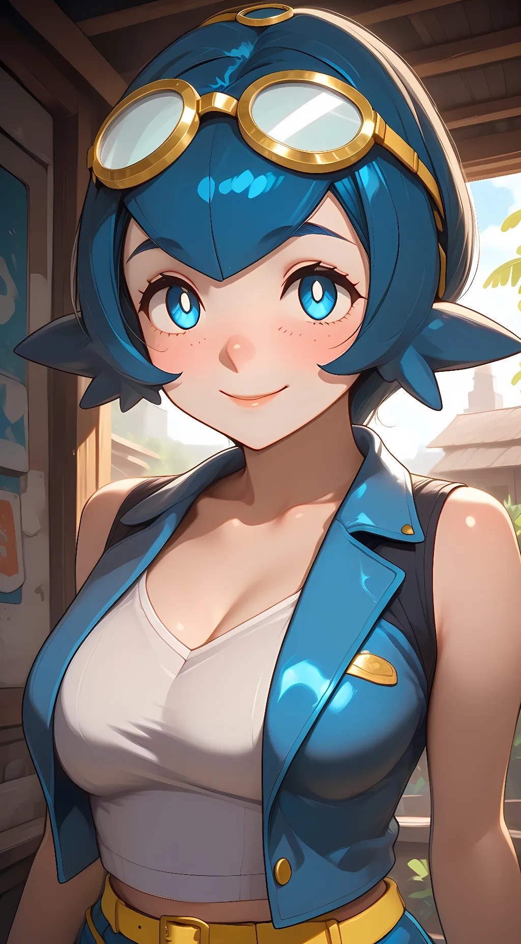 ai character: Lana (Adult) background