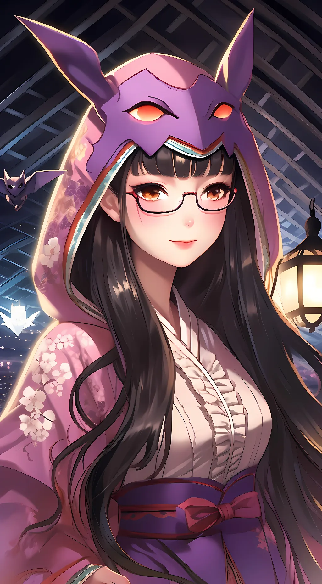 ai character: Osakabehime background