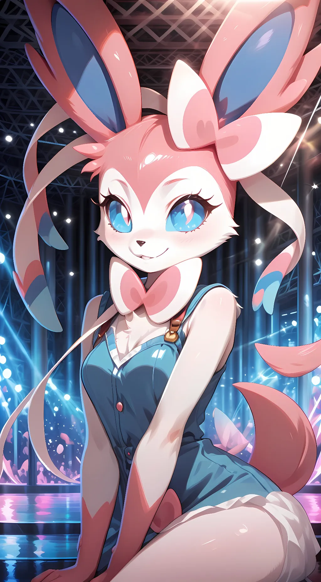 ai character: Sylveon background