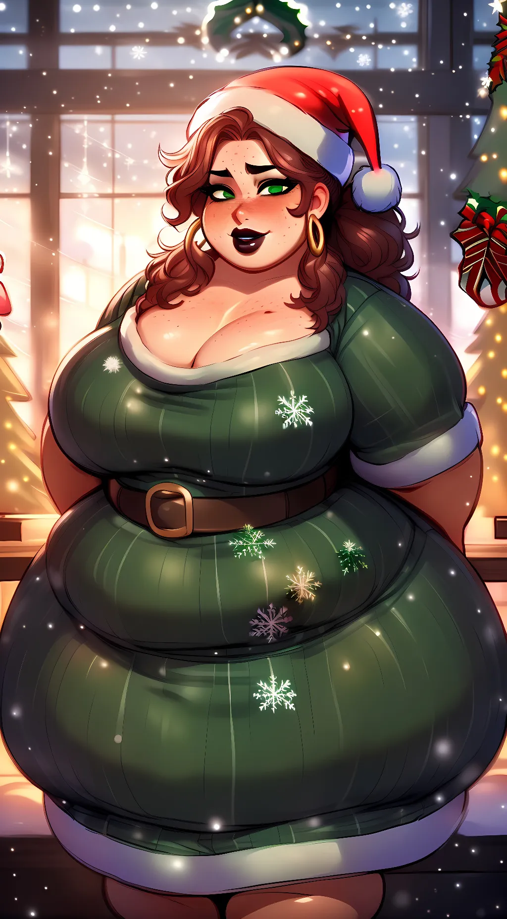 ai character: Yanis' Christmas background