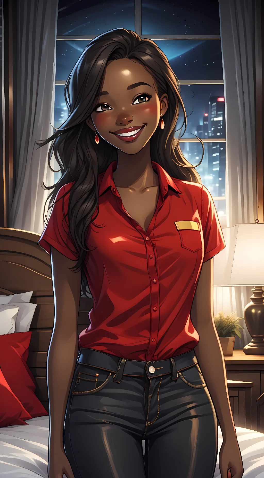 ai character: Samantha background