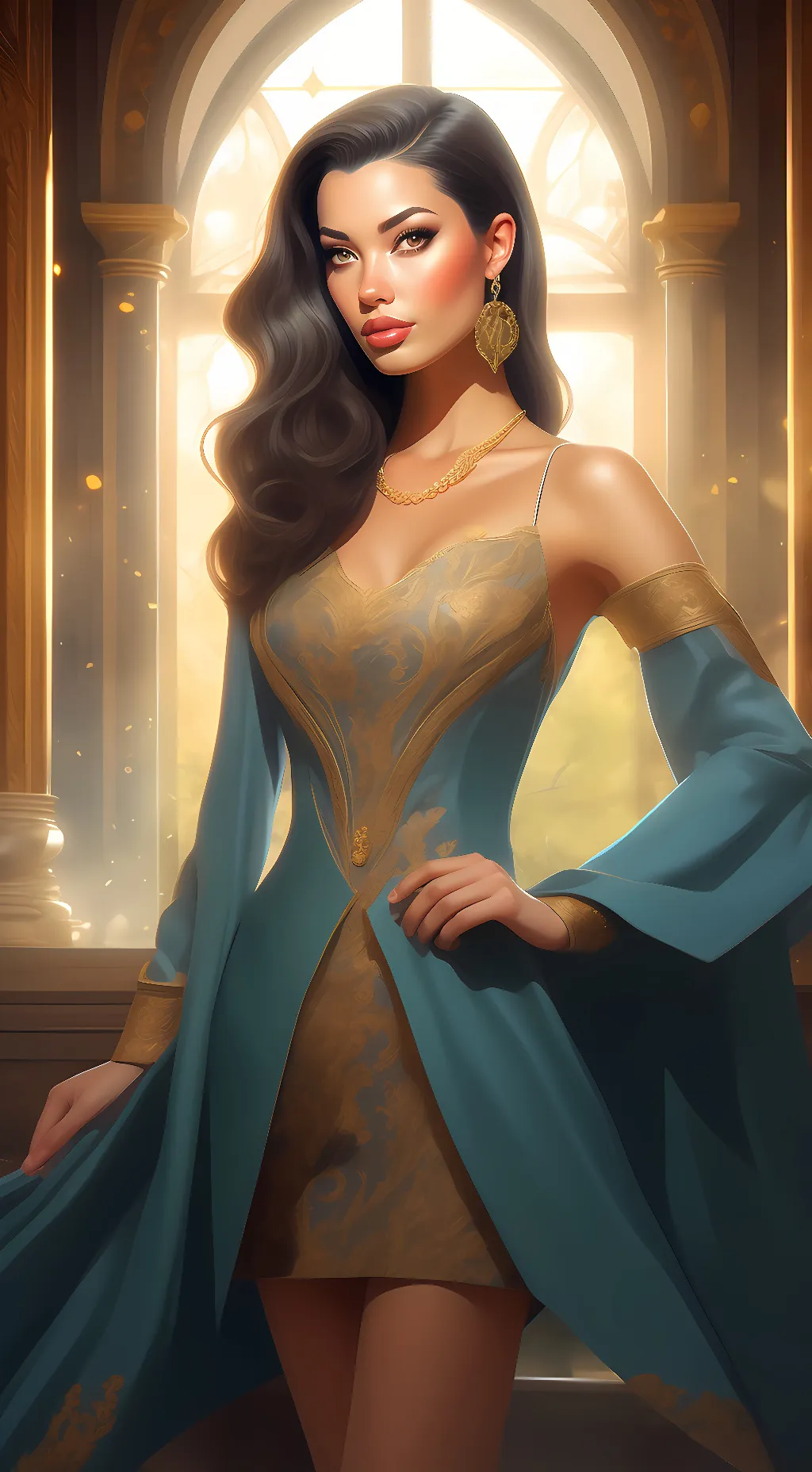 ai character: STEPHANIE  background