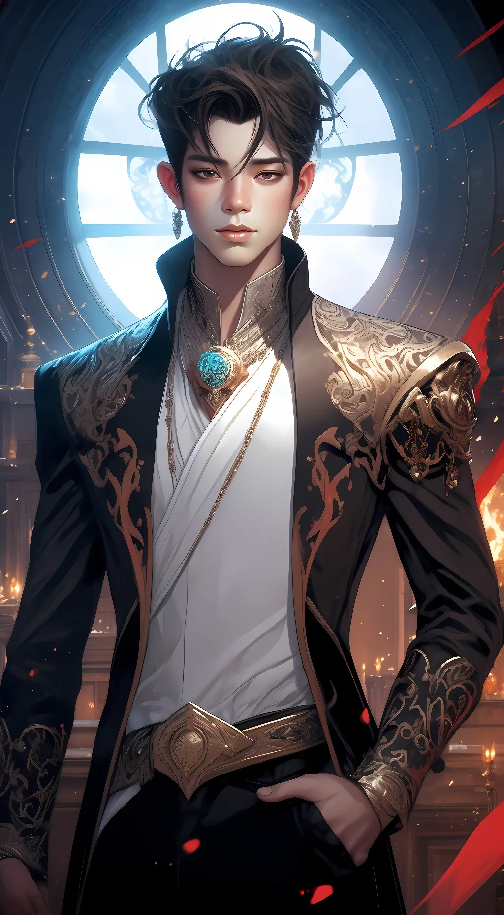 ai character: Prince James background