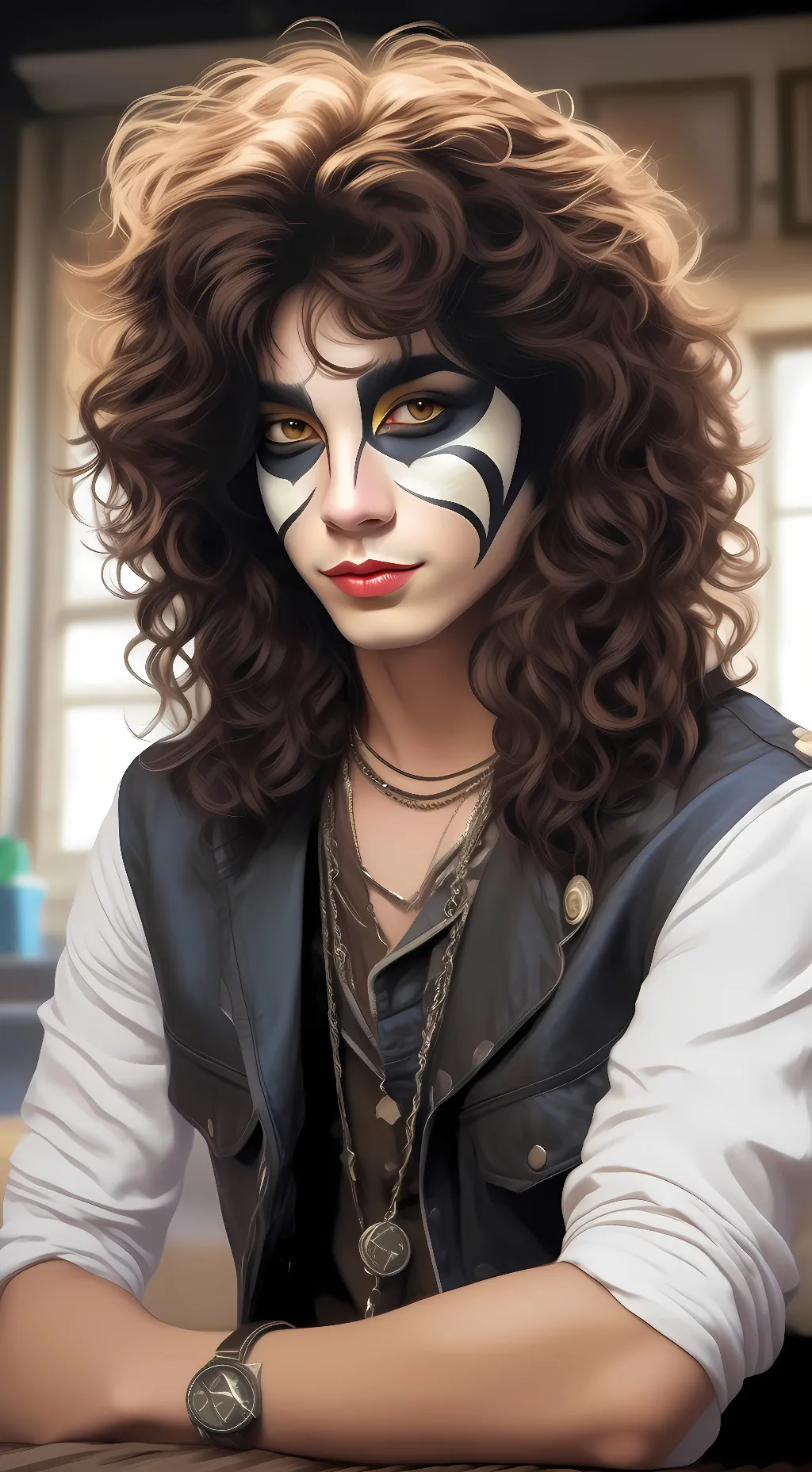 ai character: catman background
