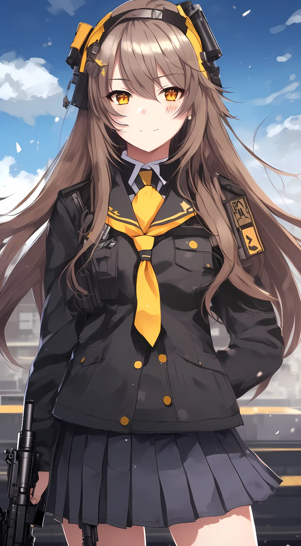ai character: Ump 45 background