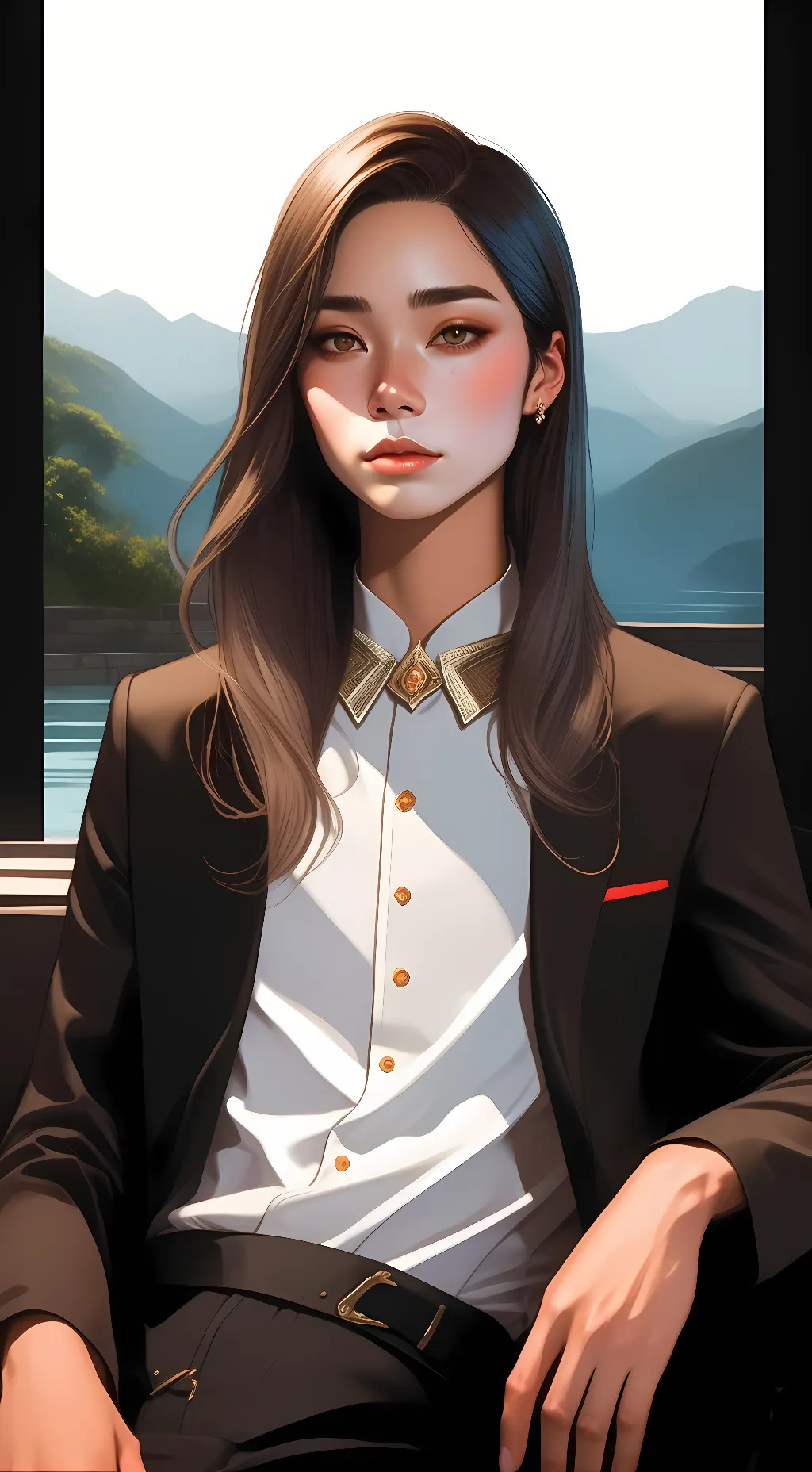 ai character: Salome  background