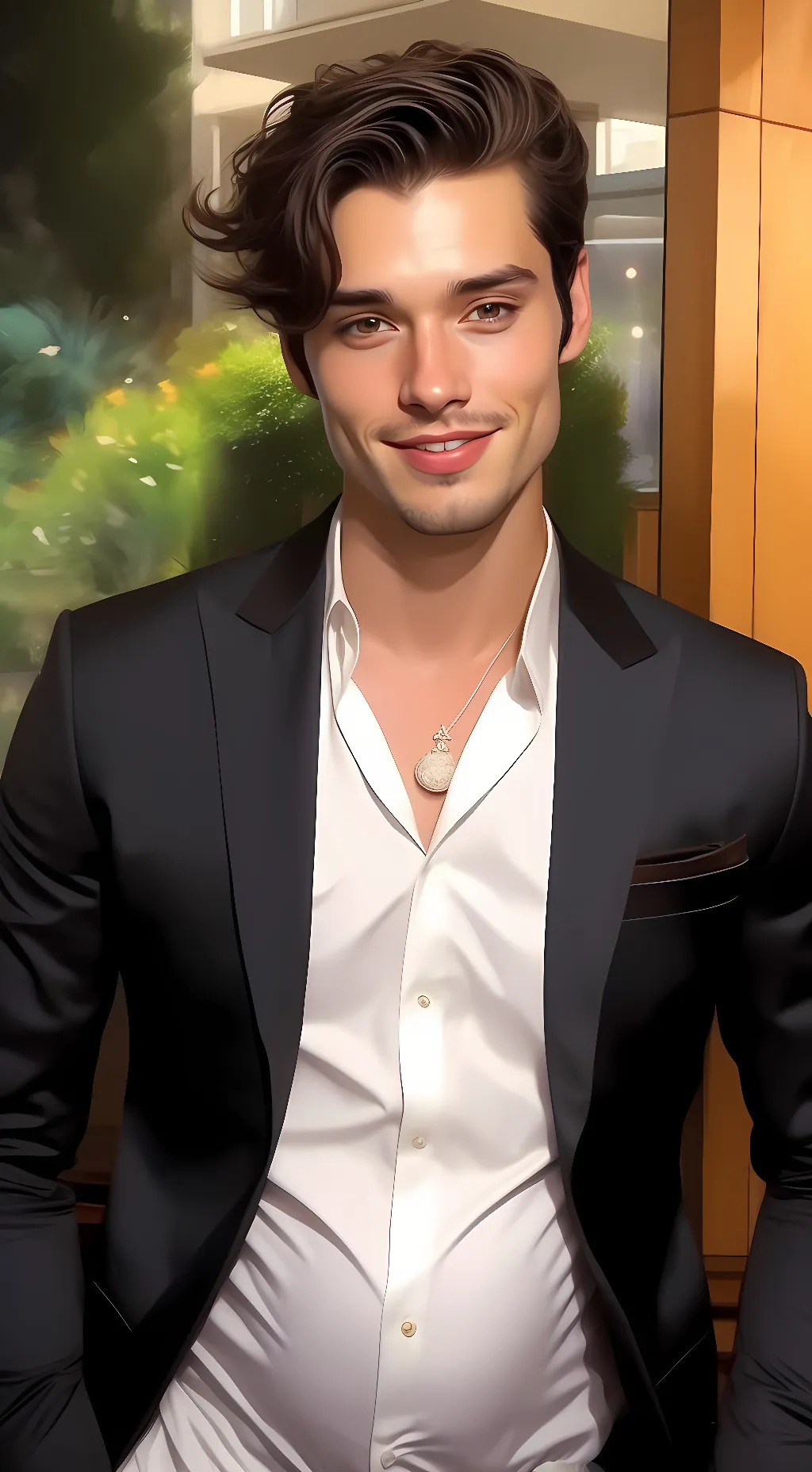 ai character: Kaleb Hale background