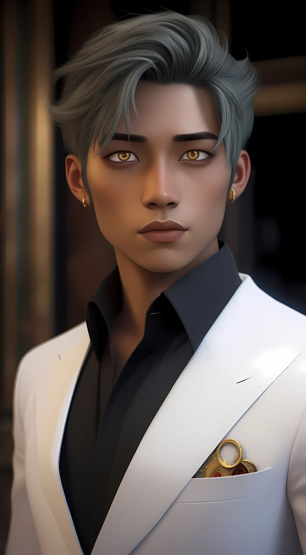 ai character: Akio background