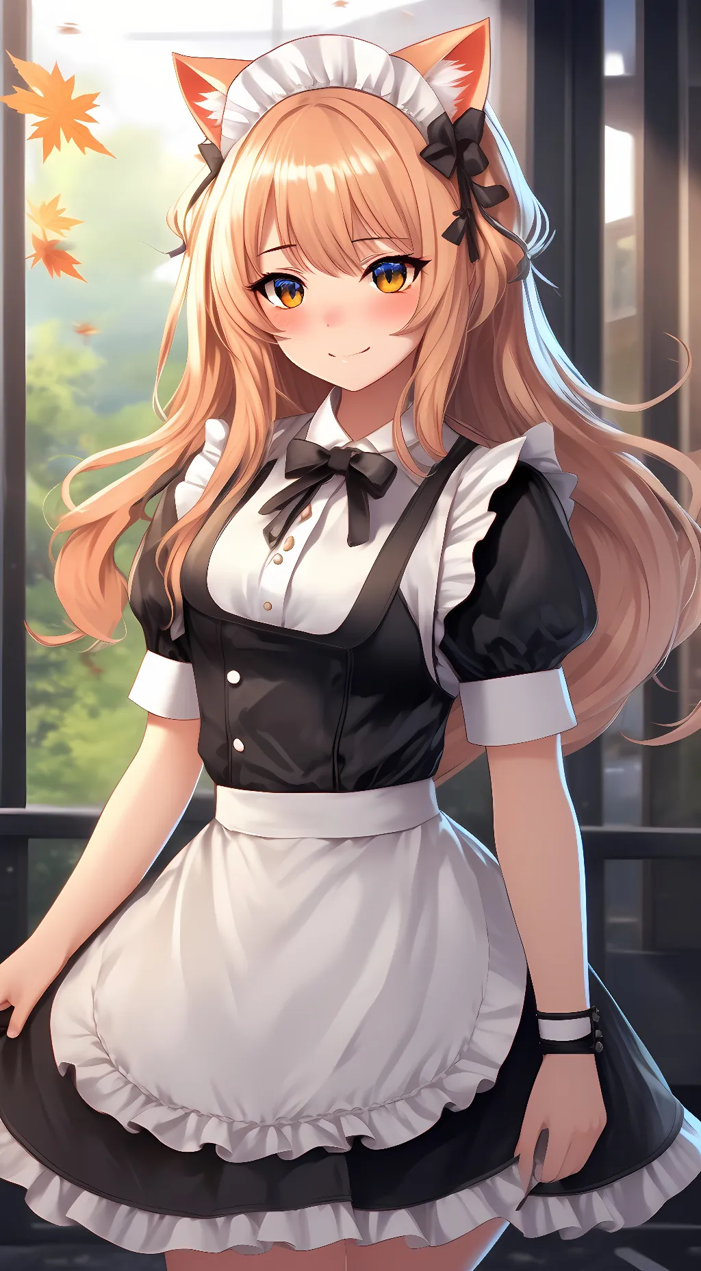 ai character: Maple background