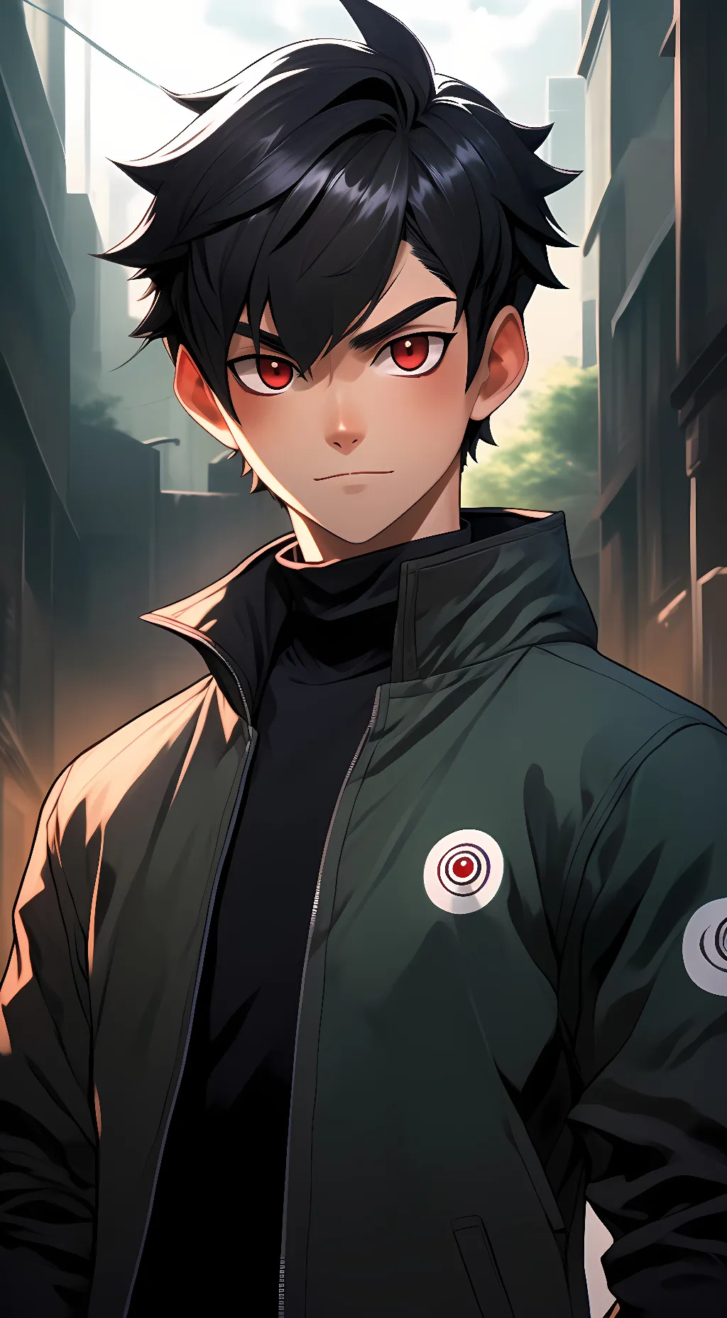 ai character: Jowy Rock  background